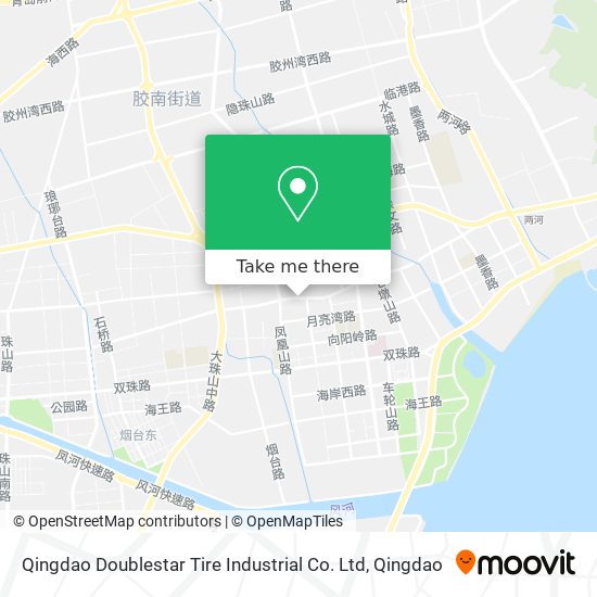 Qingdao Doublestar Tire Industrial Co. Ltd map