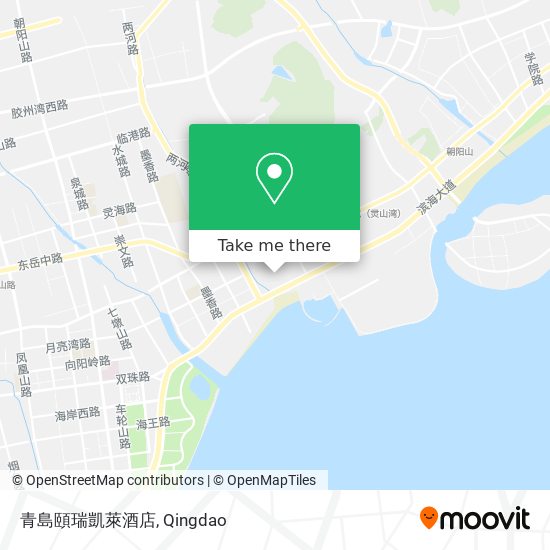 青島頤瑞凱萊酒店 map