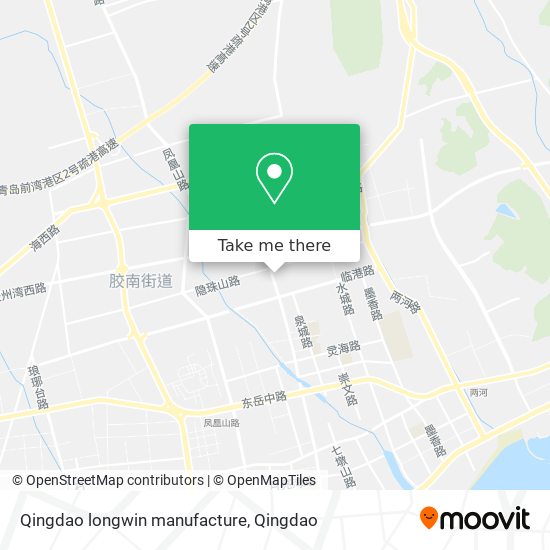 Qingdao longwin manufacture map