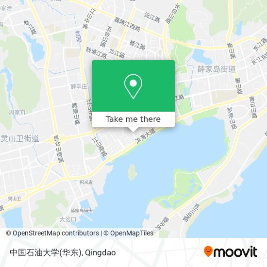 中国石油大学(华东) map