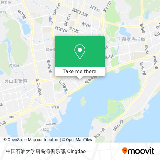 中国石油大学唐岛湾俱乐部 map