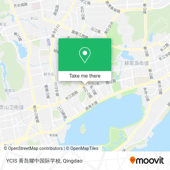 YCIS 青岛耀中国际学校 map