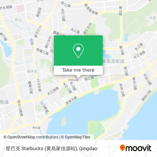 星巴克 Starbucks (黄岛家佳源站) map
