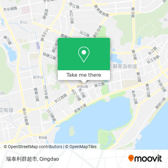 瑞泰利群超市 map