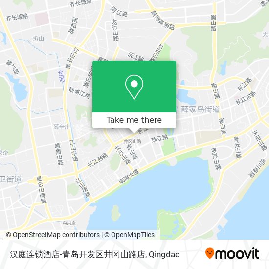 汉庭连锁酒店-青岛开发区井冈山路店 map