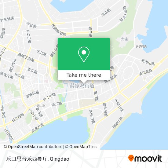 乐口思音乐西餐厅 map