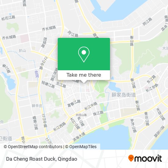 Da Cheng Roast Duck map