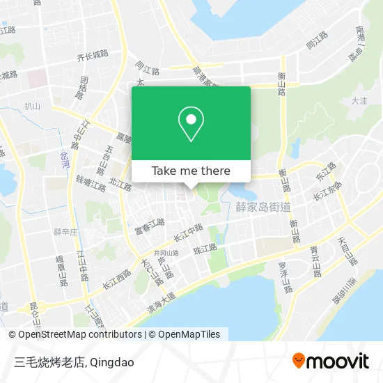 三毛烧烤老店 map