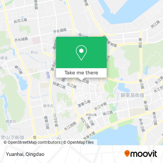Yuanhai map