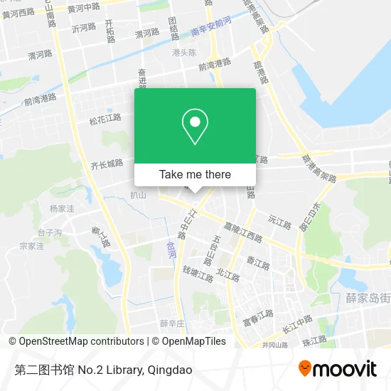 第二图书馆 No.2 Library map