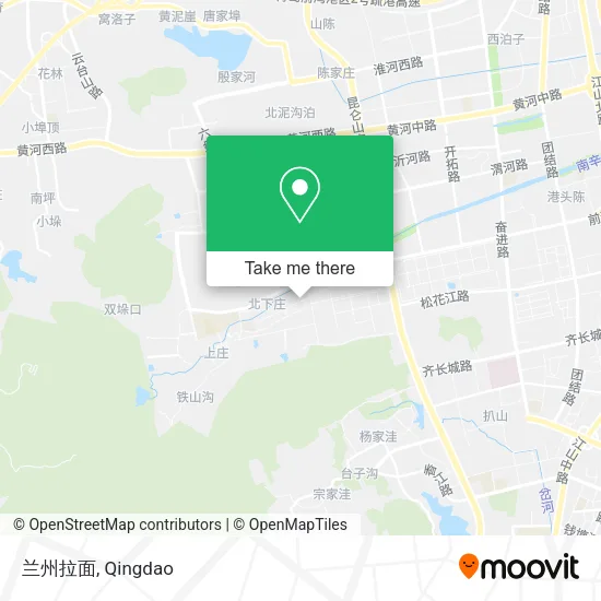 兰州拉面 map