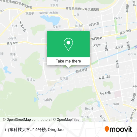 山东科技大学J14号楼 map
