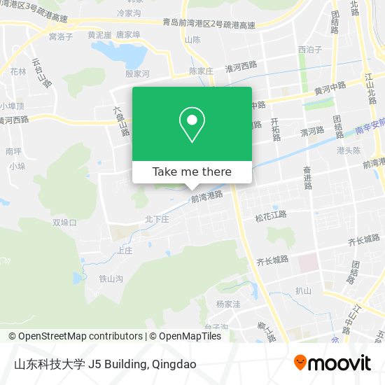 山东科技大学 J5 Building map