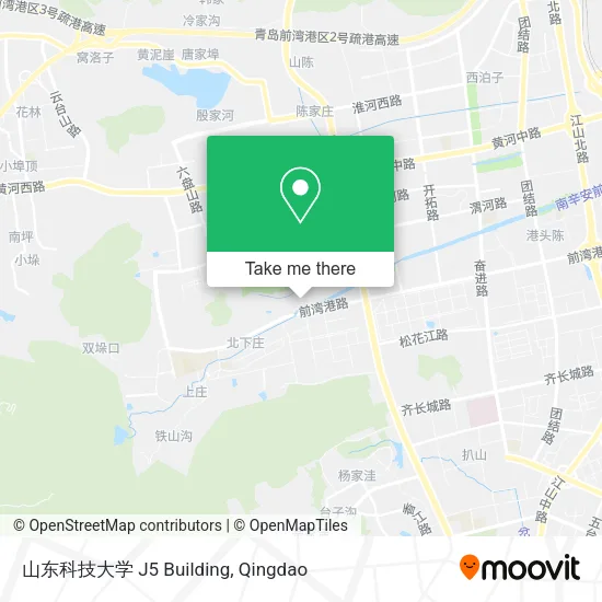 山东科技大学 J5 Building map
