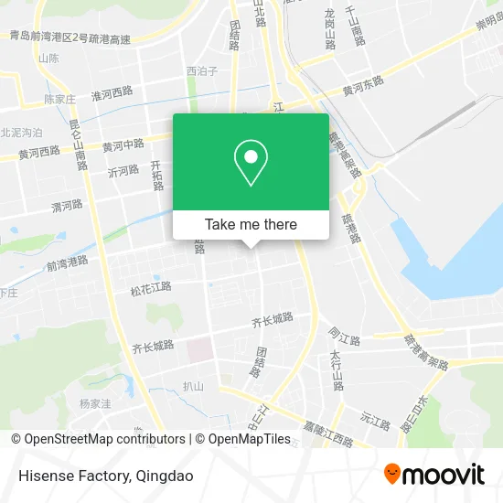 Hisense Factory map