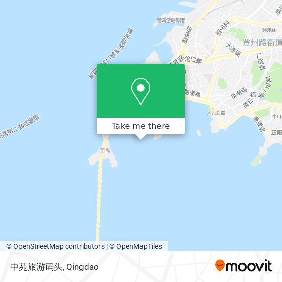 中苑旅游码头 map