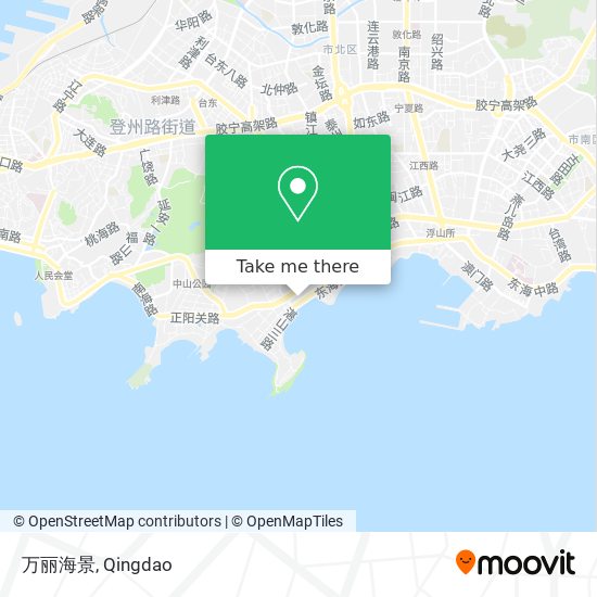 万丽海景 map