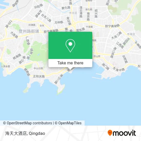 海天大酒店 map