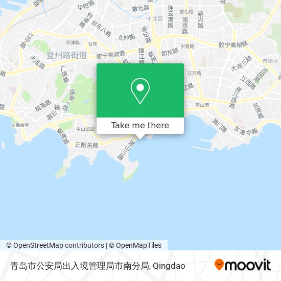 青岛市公安局出入境管理局市南分局 map