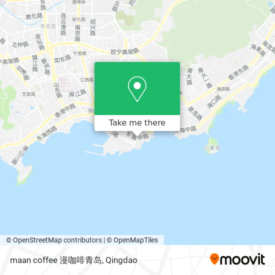 maan coffee 漫咖啡青岛 map