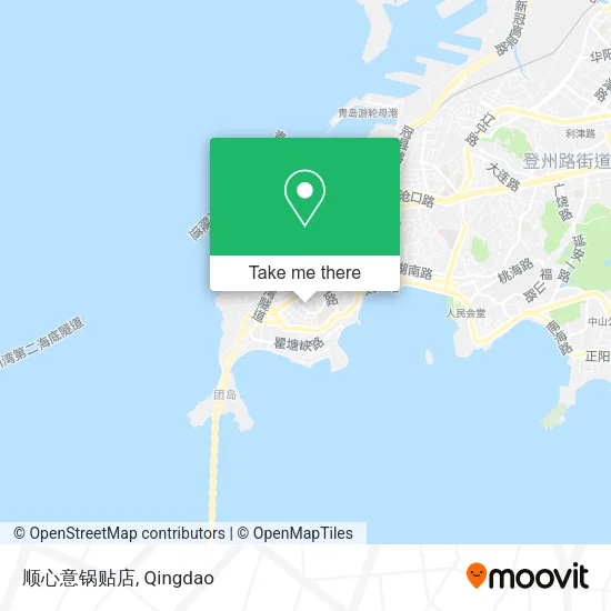 顺心意锅贴店 map