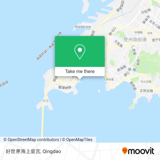 好世界海上皇宫 map
