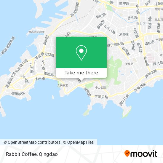 Rabbit Coffee map