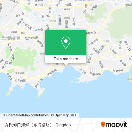 乔氏仰口海鲜（东海路店） map