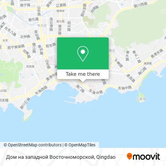 Дом на западной Восточноморской map