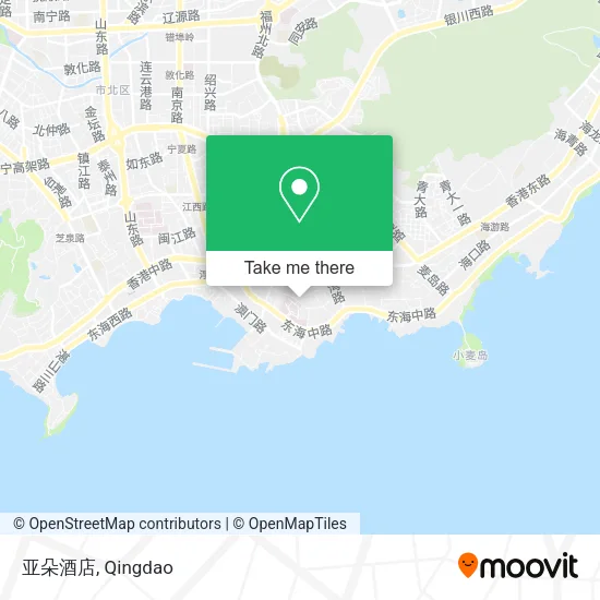 亚朵酒店 map