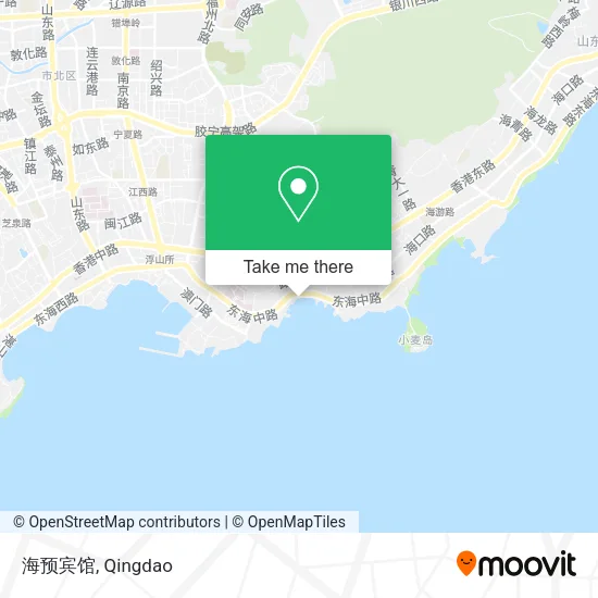 海预宾馆 map