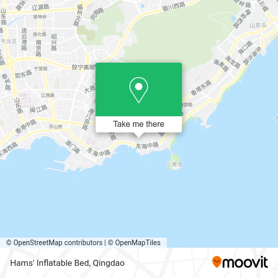 Hams' Inflatable Bed map