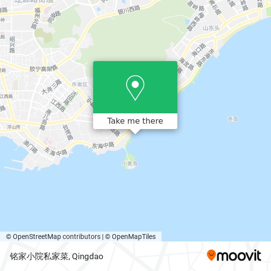 铭家小院私家菜 map