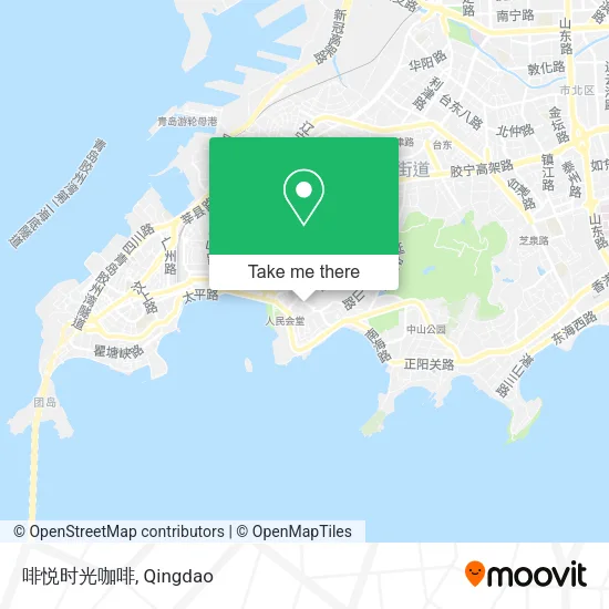 啡悦时光咖啡 map
