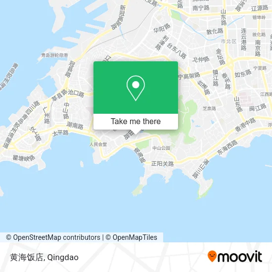 黄海饭店 map
