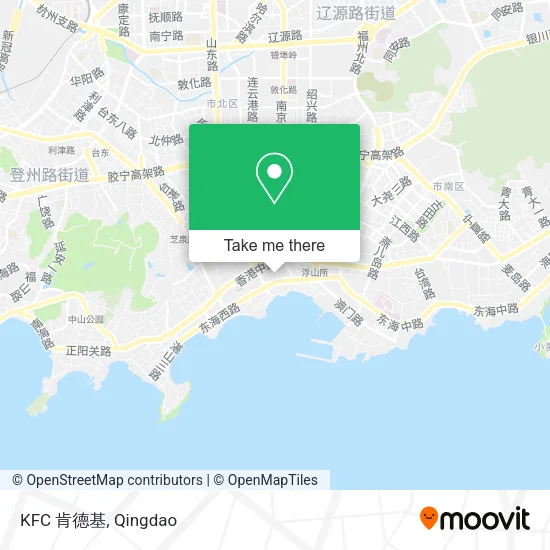 KFC 肯德基 map