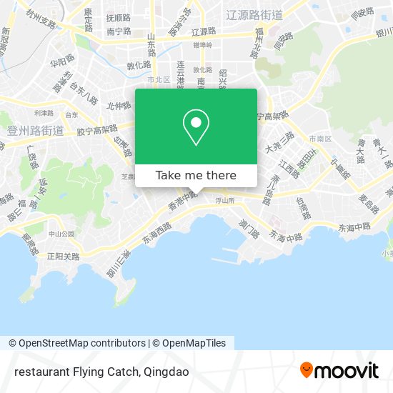 restaurant Flying Catch map