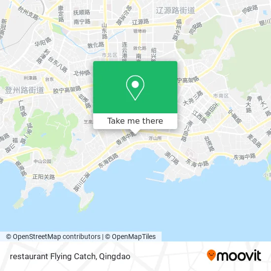 Flying Catch Restaurant map