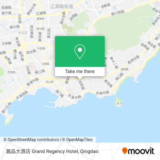 麗晶大酒店 Grand Regency Hotel map