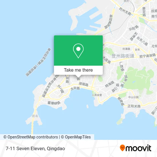 7-11 Seven Eleven map