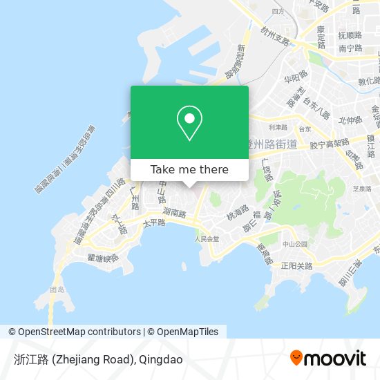 浙江路 (Zhejiang Road) map
