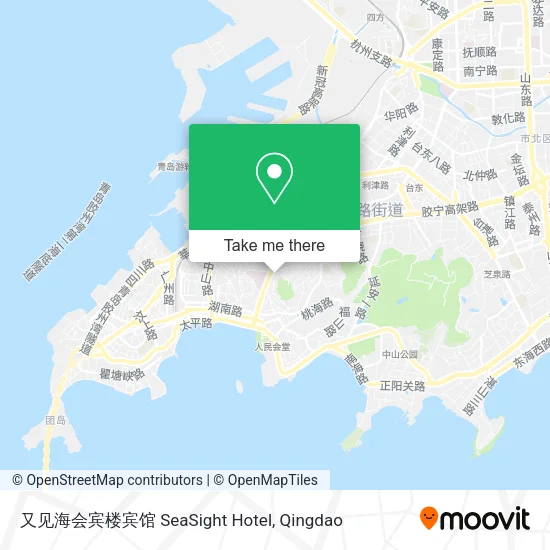又见海会宾楼宾馆 SeaSight Hotel map