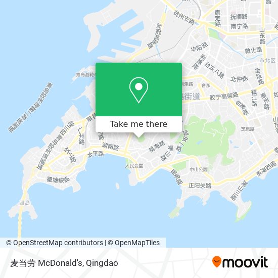 麦当劳 McDonald's map