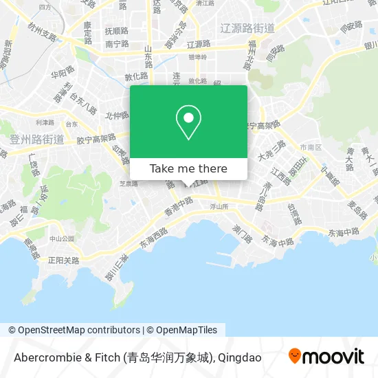 Abercrombie & Fitch (青岛华润万象城) map