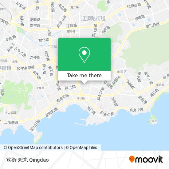 簋街味道 map