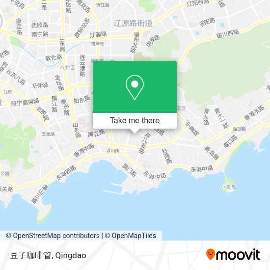 豆子咖啡管 map