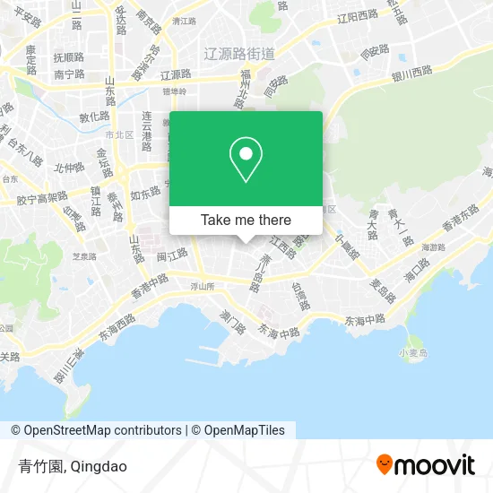 青竹園 map