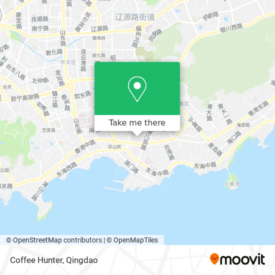 Coffee Hunter map