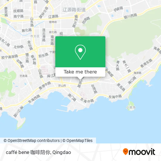 caffé bene 咖啡陪你 map