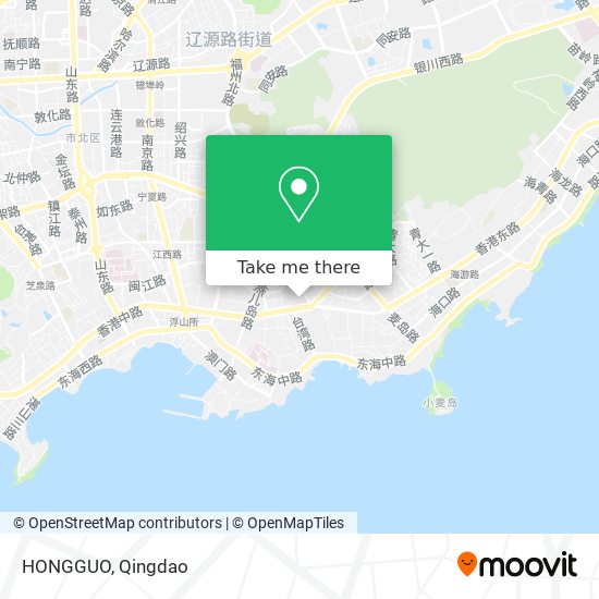 HONGGUO map